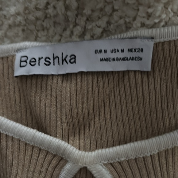 Bershka Brown Cut Out Bodysuit - Picture 2 of 7